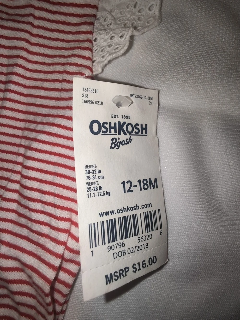 Onesie With Frill